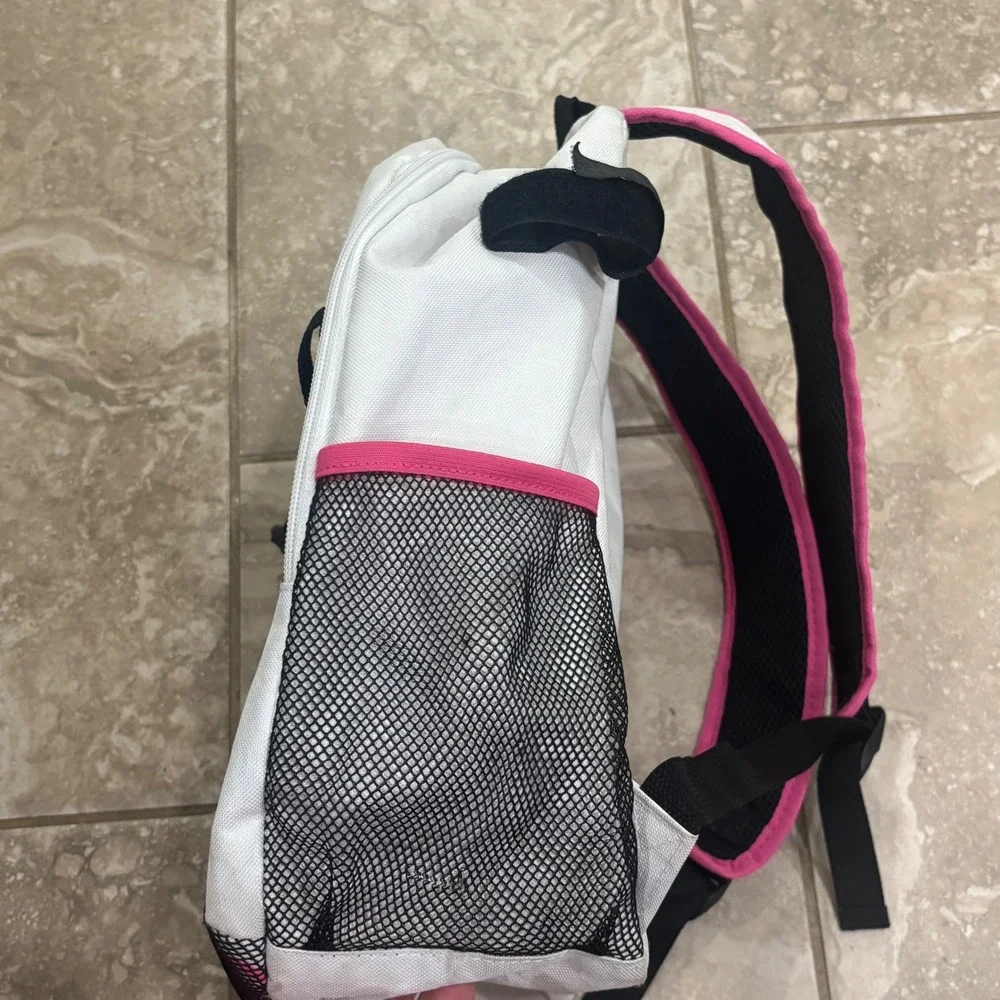 Rawlings Storm Fastpitch Softball Backpack Bag White Pink Kids Girls Athletic